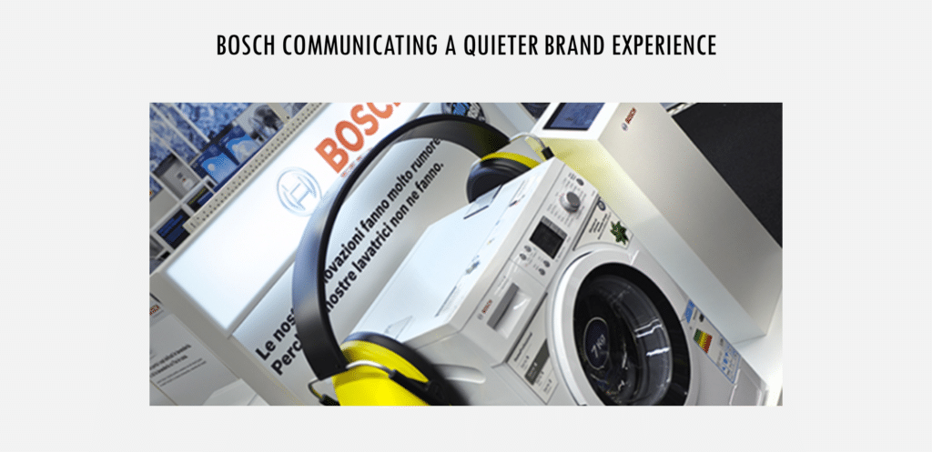 Bosch in-store brand communication